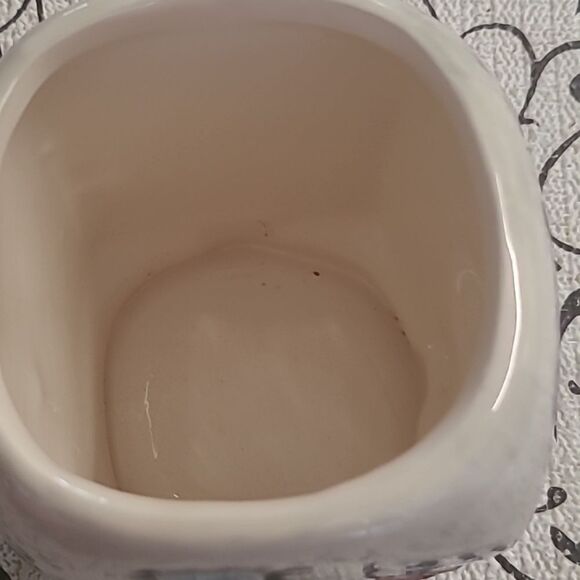 Happy Camper Ceramic Mug - Blue and Cream - Picture 4 of 5